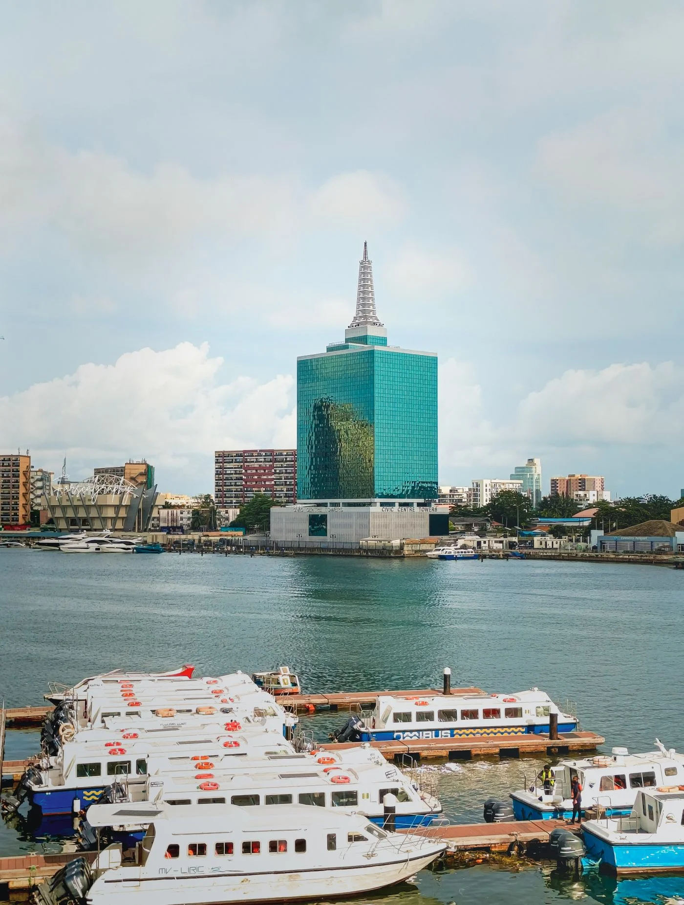 Lagos city architecture
